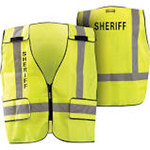 imagen de Occunomix High-Visibility Vest Sheriff LUX-PS-DOR LUX-PSS-DOR-R - Size Medium - Yellow - 61653