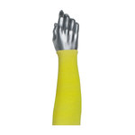 imagen de PIP Kut Gard Manga de brazo resistente a cortes 10-KS18CL - 18 pulg. - Algodón/Kevlar - Amarillo - 15168