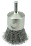 imagen de Weiler Stainless Steel Cup Brush - Shank Attachment - 1 in Diameter - 0.010 in Bristle Diameter - 10379