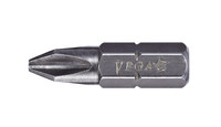 imagen de Vega Tools #1 Phillips Insertar Broca impulsora 125P1SS - Acero inoxidable - 1 pulg. Longitud - Acero inoxidable acabado - 00815