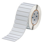 imagen de Brady THTEP-175-593-.5 Rollo de etiquetas troqueladas para impresoras - 3 pulg. x 0.75 pulg. - Poliéster - Blanco - B-593