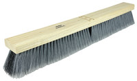 imagen de Weiler 421 Push Broom Head - 24 in - Polystyrene - Grey, Black - 44581