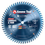 imagen de Amana Electro-Blu Con la punta de carburo Hoja de sierra circular - diámetro de 10 pulg., 5/8 pulg. - 610601C
