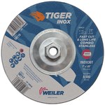 imagen de Weiler Tiger Inox Cut & Grind Wheel 58116 - 7 in - INOX - 30 - T