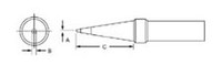 imagen de Weller PTP7 Conical Tip - Conical - 47337