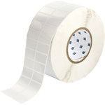 imagen de Brady THT-6-8591-10-WT Rollo de etiquetas troqueladas para impresoras - 1.5 pulg. x 0.75 pulg. - Poliéster - Blanco - B-8591