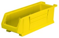 imagen de Akro-mils Akrobin 200 lb Amarillo Polímero de grado industrial Apilado Contenedor de almacenamiento - longitud 23 7/8 pulg. - Ancho 8 1/4 pulg. - Altura 7 pulg. - Compartimientos 1 - AKRO-MILLS 30284Y