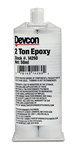 imagen de Devcon 2 Ton Transparente Adhesivo epoxi - Base y acelerador (B/A) - 50 ml Cartucho - 14260
