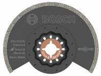 imagen de Bosch Starlock Grano diamantado Cuchilla oscilante - longitud de 3-1/2 pulg. - OSL312DG