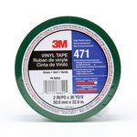 imagen de 3M 471 Verde Cinta de marcado - 2 pulg. Anchura x 36 yd Longitud - 5.2 mil Espesor - Un solo lado Adhesiva - 68822