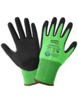 imagen de Global Glove Samurai Glove Verde de alta vis. Mediano Tuffalene UHMWPE Tuffalene UHMWPE Guantes resistentes a cortes - global glove cr799xft md