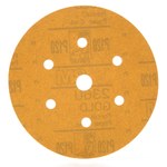 imagen de 3M Hookit Recubierto Óxido de aluminio Amarillo Disco de velcro - Óxido de aluminio - 6 pulg. - P120 - Grueso - 00981
