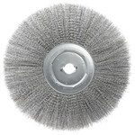 imagen de Weiler 01349 Wheel Brush - 15 in Dia - Crimped Steel Bristle