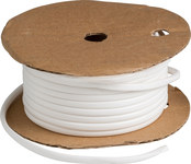 imagen de Brady Bradymark PVC-3 Blanco PVC Tubería termocontraíble para impresora de transferencia térmica continua - Longitud 100 pies - Dia Min Alambre 0.229 pulg. a Dia Max Alambre 0.249 pulg. - 03897