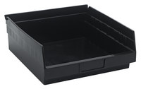 imagen de Quantum Storage Negro Polipropileno Contenedor de almacenamiento - Ancho 11-5/8 pulg. - Altura 4 pulg. - QSB109CO