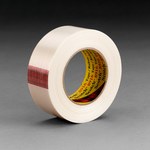 imagen de 3M Scotch 8916 Clear Filament Strapping Tape - 48 mm Width x 55 m Length - 6.8 mil Thick - 73190