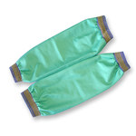 imagen de Chicago Protective Apparel Blue/Green FR Cotton Welding Sleeve - 593-GW-AA