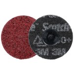 imagen de 3M Scotch-Brite TR Disco de acondicionamiento de superficies de cambio rápido 67186 - 3 pulg. - Cerámica con forma precisa - 150+ - Mediano