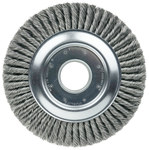 imagen de Weiler 09490 Cepillo de rueda - Anudado - Torsión estándar Acero cerda