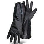 imagen de PIP Boss Guardian 1UB0025R Black Large Rubber Chemical-Resistant Gloves - 1UB0025RL