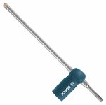 imagen de Bosch Speed Clean SDS-plus Acero con alto contenido de carbono Broca de extracción de polvo - longitud de 15 pulg. - HCD2094