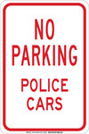 imagen de Brady B-555 Aluminio Rectángulo Cartel de información, restricción y permiso de estacionamiento Blanco - 12 pulg. Ancho x 18 pulg. Altura - 129744