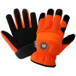 imagen de Global Glove Hot Rod h3222inT Naranja XL Spandex/cuero sintético Sintético Spandex/cuero sintético Guantes de mecánico - Pulgar tipo ala - HR3222INT XL