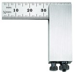 imagen de Starrett Acero Plaza de los Diarios de Lectura - longitud de 50mm - 453MA