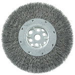 imagen de Weiler 01511 Wheel Brush - 7 in Dia - Crimped Steel Bristle