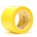 imagen de 3M 471 Yellow Marking Tape - 2 in Width x 36 yd Length - 5.2 mil Thick - 04310