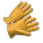 imagen de West Chester 9925K Tan Small Grain Deerskin Leather Driver's Gloves - Keystone Thumb - 8.5 in Length - 9925K/S