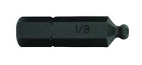 imagen de Bondhus ProGuard 1/8 in Ball Tip Insert Bit 11007 - Protanium Steel - 1 in Length