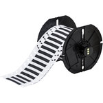 imagen de Brady Permasleeve B33D-125-2-342BK Funda de impresora troquelada - 2 pulg. x 0.125 pulg. - Negro - B-342