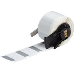 imagen de Brady M6-19-427-GY Etiquetas autolaminables para cables y alambres - 1 pulg. x 1 pulg. - Vinilo - Gris, Transparente - B-427