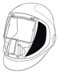 imagen de 3M Speedglas 9100 Ensamblaje de casco 89368