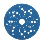 imagen de 3M Hookit Blue Abrasive Ceramic Aluminum Oxide Hook & Loop Disc - 5 in Diameter Multi-Hole Vacuum Holes - 36160