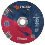 imagen de Weiler Tiger Disco esmerilador 57135 - 7 pulg. - Óxido de aluminio - 24 - R