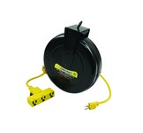 imagen de Reelcraft Industries LD Series Cord Reel - 30 ft Cable Included - Spring Drive - 13 Amps - 125V - Triple Outlet - 14 AWG - LD2030 143 9