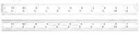 imagen de Starrett Acero semiflexible Broca escalonada de arranque automático - longitud de 12 pulg. - ancho de 1 pulg. - espesor de 1/50 pulg. - C304SRE-12