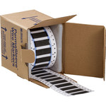 imagen de Brady Permasleeve 2HX-500-2-BK-2 Funda de impresora troquelada - 0.984 pulg. x 0.829 pulg. - Negro - B-7642