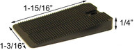 imagen de Precision Brand Wedgies Negro Polipropileno Calzos de instalación - 1 3/16 pulg. Ancho x 1 15/16 pulg. Longitud x 1/4 pulg. Grueso - 48605