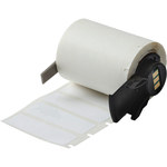 imagen de Brady WorkHorse M6-61-423 Etiquetas de impresora - 2 pulg. x 0.5 pulg. - Poliéster - Blanco - B-423
