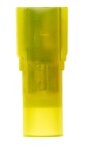 imagen de 3M Scotchlok MNI10-250DFIX Yellow Butted Nylon ETP Copper Butted Quick-Disconnect Terminal - Insulation Displacement Connector - 0.99 in Length - 0.37 in Wide - 0.145 in Max Insulation Outside Diamete