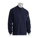 imagen de PIP Flame-Resistant Shirt 385-FRHN 385-FRHN-(NV)-L - Size Large - Navy - 16104