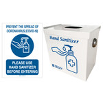imagen de Brady Kit de caja de seguridad desinfectante para manos - Ancho 3.5 pulg. - 64293