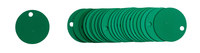 imagen de Brady 49903 Verde Círculo Aluminio Etiqueta en blanco para válvula - Ancho 1 1/2''de diámetro - B-906