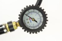 imagen de Coilhose Inflator Gauge, Dial, 0-160 psi, 12" Hose, Dual Foot Chuck, Display TGC1348-DPB - 10317