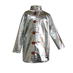 imagen de Chicago Protective Apparel Medium Aluminized Carbon Fleece Heat-Resistant Coat - 45 in Length - 602-ACF MD