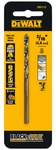 imagen de DEWALT Broca de longitud de trabajo - Punta Dividir 135° - Acabado Negro Y Oro - Longitud Total 3 1/2 pulg. - Acero de alta velocidad - Vástago 3-Planos - DW1112