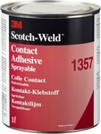 imagen de 3M Scotch-Weld EC-1357 Adhesivo de contacto Gris 1 Cuarto Lata - 2